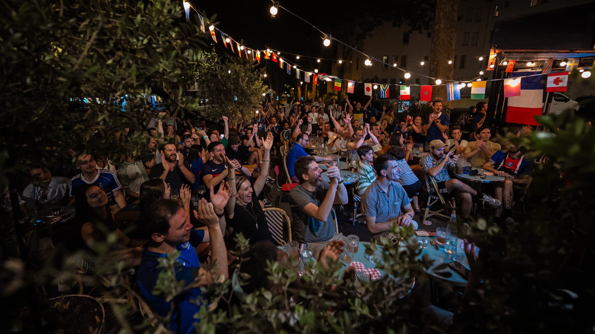 Celebrations after France’s world cup win remain peaceful in Paris
