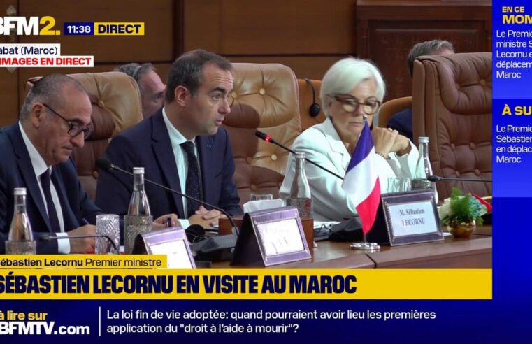 Depuis Rabat, Sébastien Lecornu veut “changer d’échelle” dans la relation entre la France et le Maroc