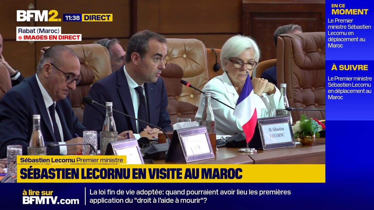 Depuis Rabat, Sébastien Lecornu veut “changer d’échelle” dans la relation entre la France et le Maroc