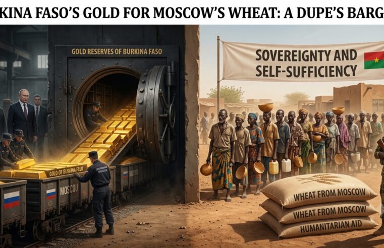 Burkina Faso’s gold for Moscow’s wheat: a paradox of sovereignty