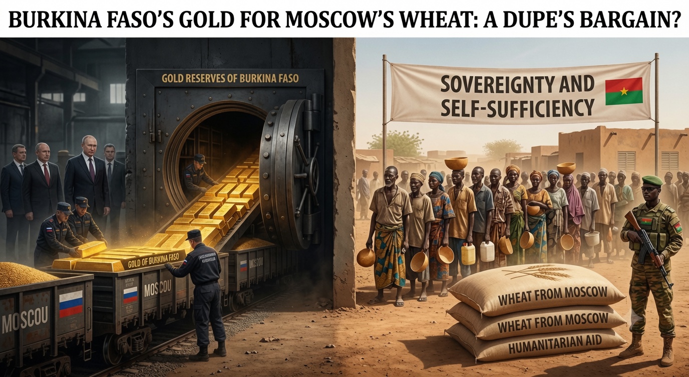 Burkina Faso’s gold for Moscow’s wheat: a paradox of sovereignty