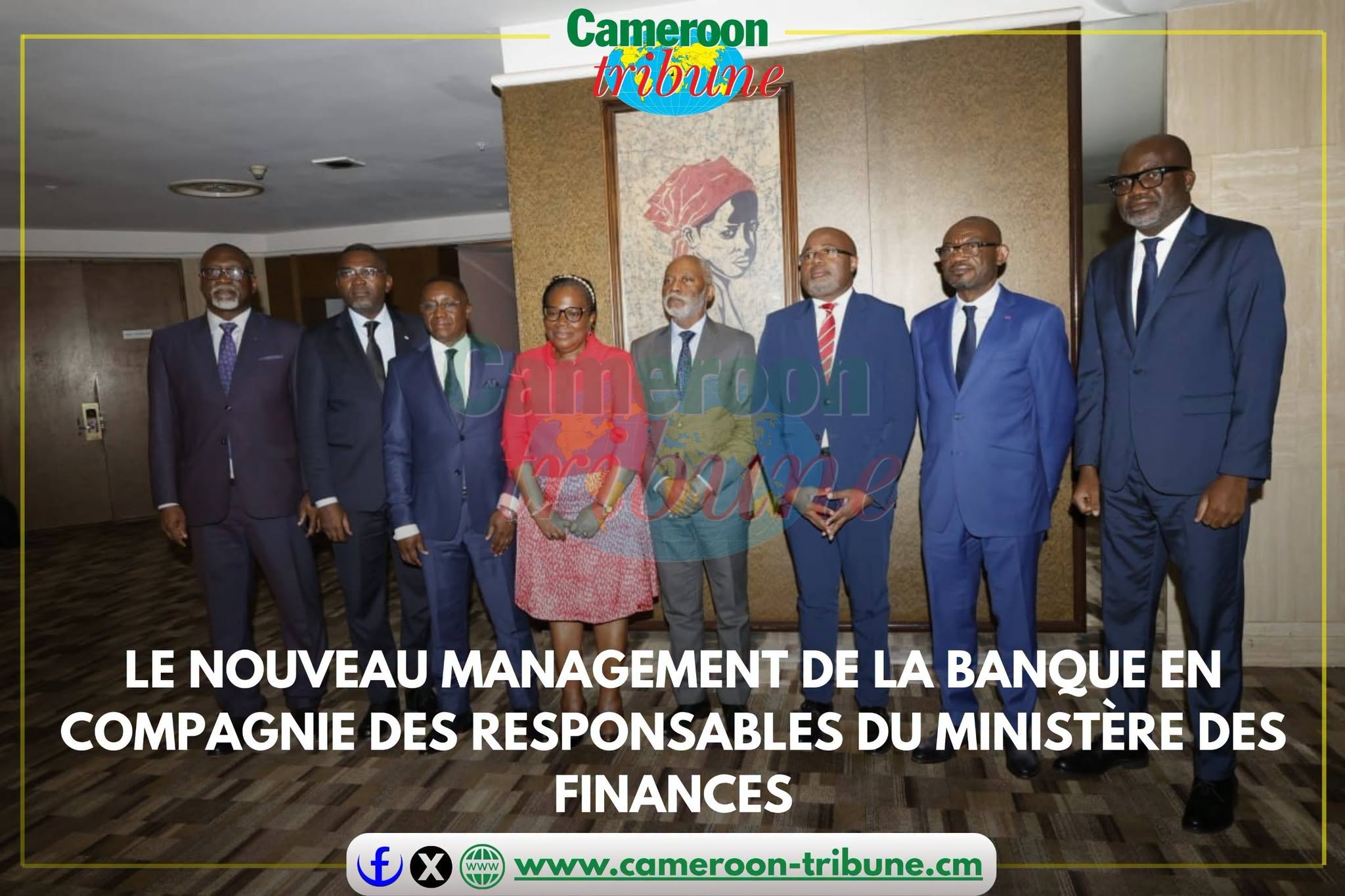Leadership changes at general bank of Cameroon unveiled