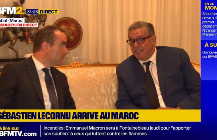 Sébastien Lecornu en visite à Rabat pour une “rencontre de haut niveau”