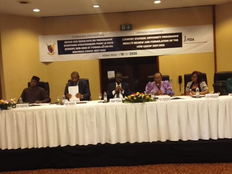 Cameroun-FIDA partnership boosts farm output