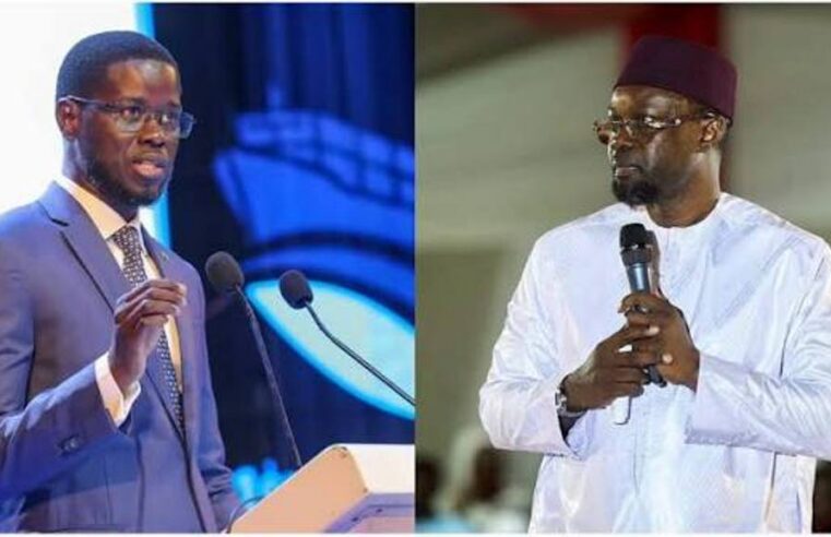 Diomaye président coalition slams ousmane sonko’s remarks on state institutions