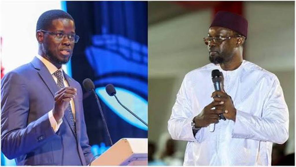 Diomaye président coalition slams ousmane sonko’s remarks on state institutions