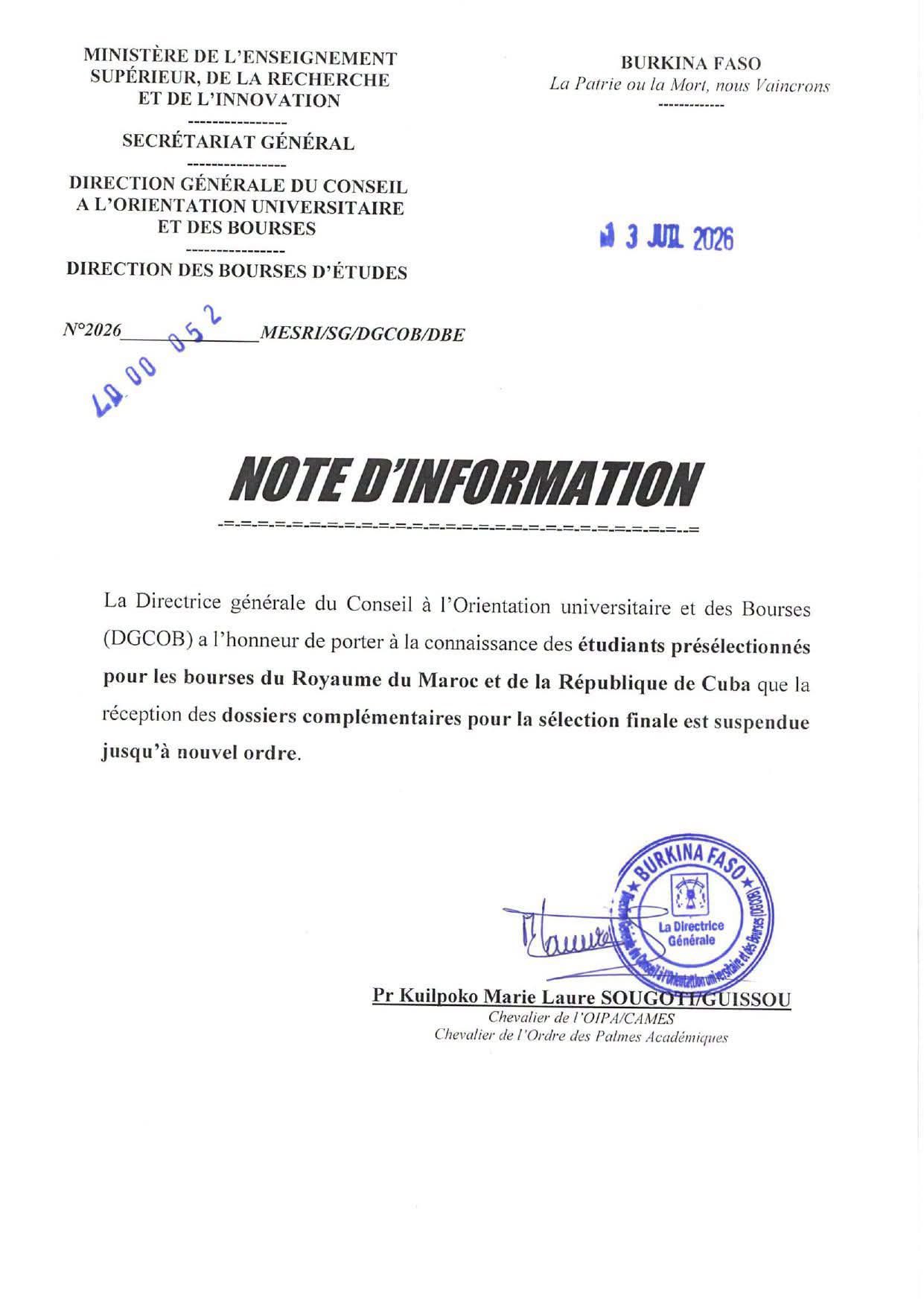 Burkina Faso under traoré: scholarship cuts to Morocco sacrifice youth’s future