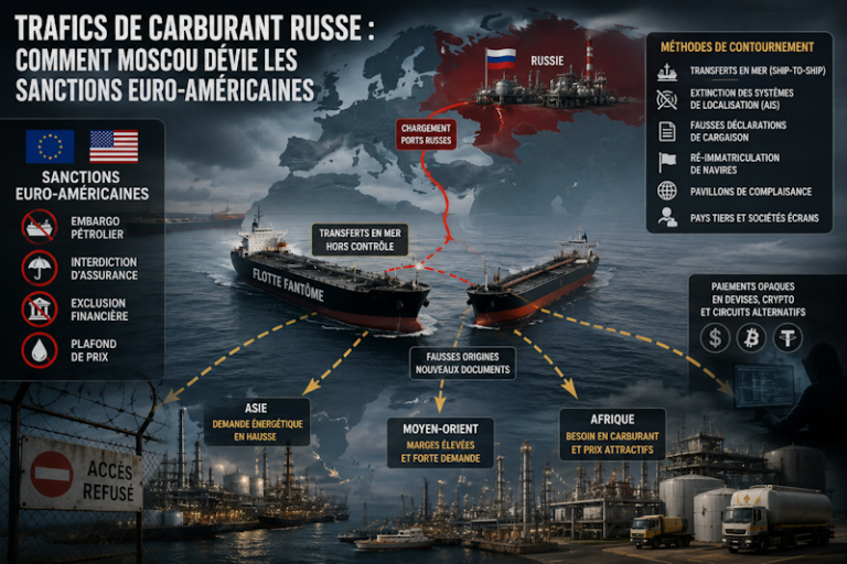 Hidden routes: how russian fuel bypasses sanctions via Morocco