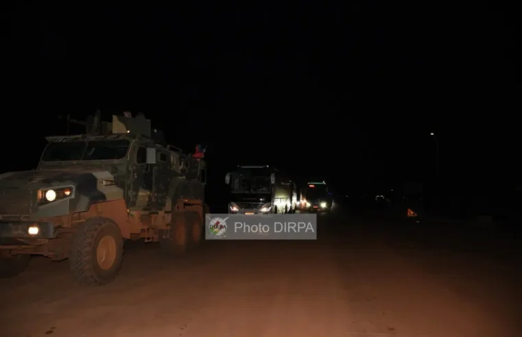 Nearly one thousand supply trucks arrive in Bamako under military escort