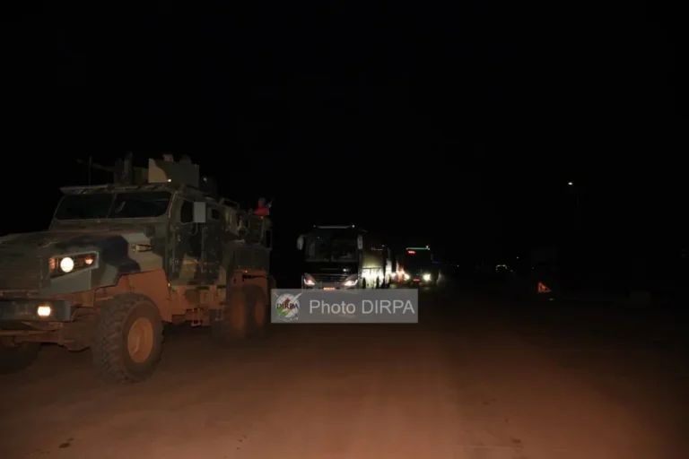 Nearly one thousand supply trucks arrive in Bamako under military escort