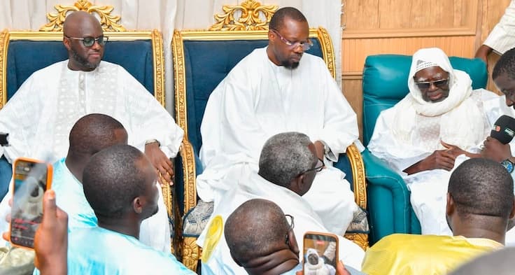 Sonko praises touba’s legacy ahead of Senegal’s grand magal