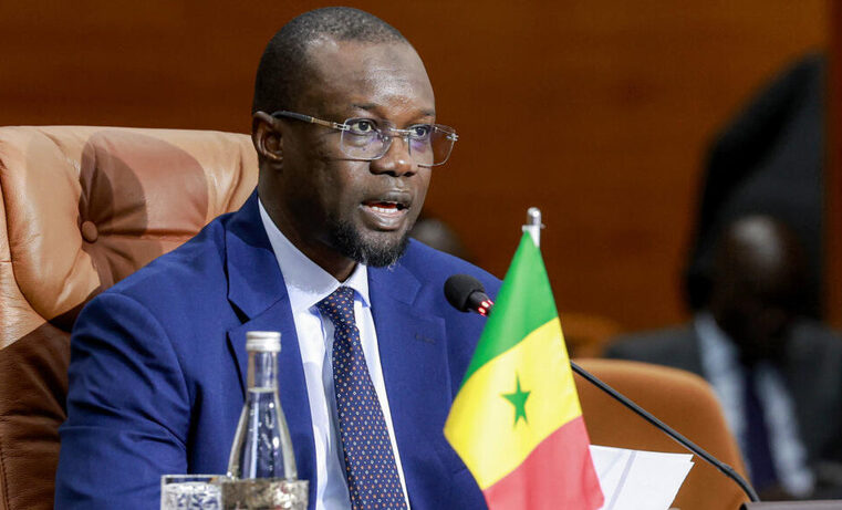 Senegal president accused of being a puppet leader by sonko