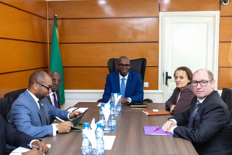 Gabonese government and imf continue constructive economic discussions