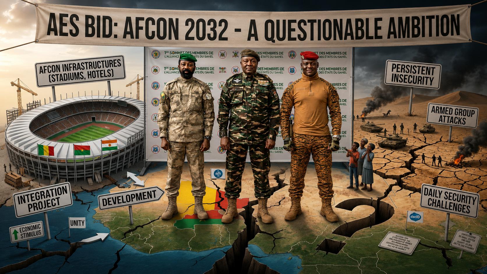 Burkina Faso, Mali and Niger bid for CAN 2032 amid persistent security challenges