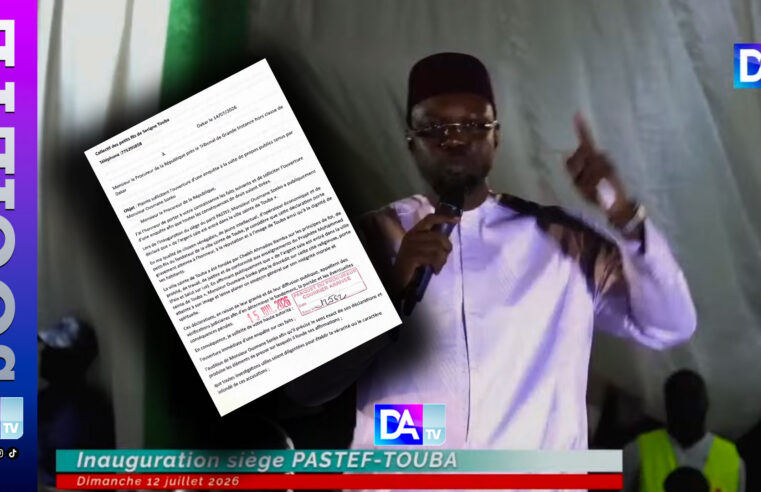 Ousmane Sonko face à une plainte pour diffamation sur Touba, ville sainte du Sénégal