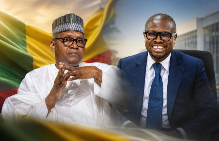 Benin president romuald wadagni hosts aliko dangote in economic talks