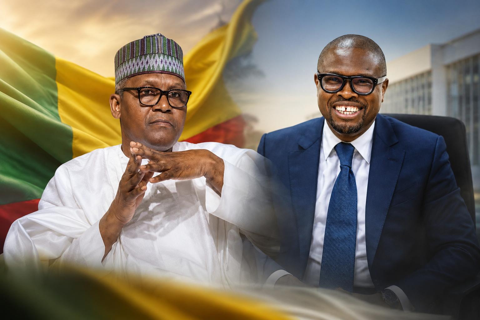 Benin president romuald wadagni hosts aliko dangote in economic talks