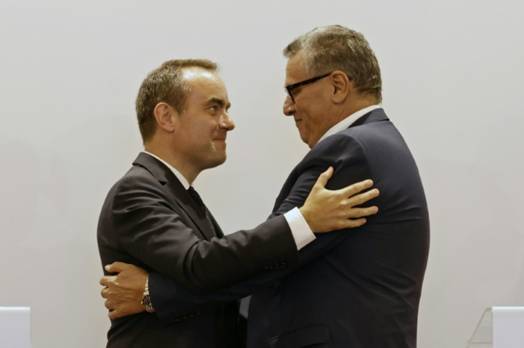 French Prime Minister Sébastien Lecornu (left) and Morocco