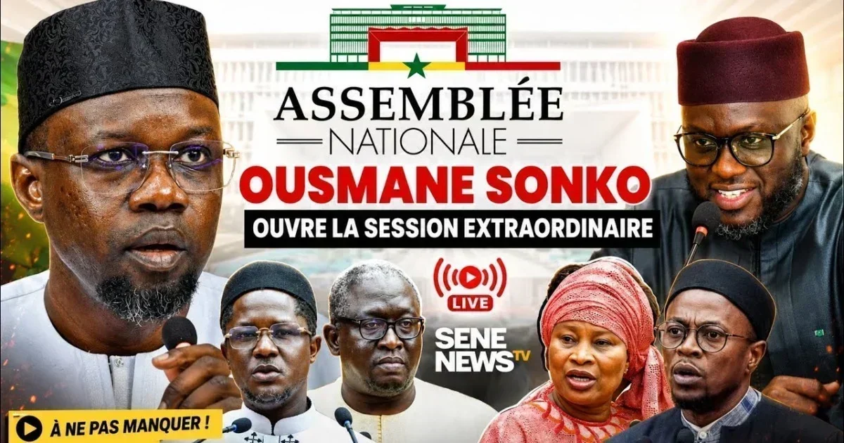 Senegal’s extraordinary assembly session launches Sonko-led investigations