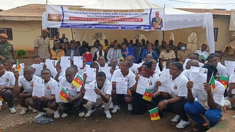 Cameroon: 38 young prisoners regain freedom after paying body penalties