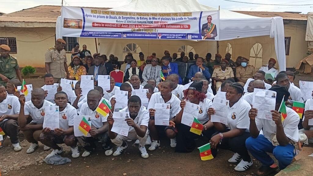 Cameroon: 38 young prisoners regain freedom after paying body penalties