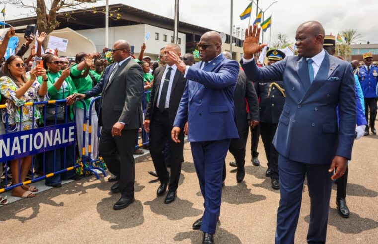 Tshisekedi’s diplomatic visit to Gabon strengthens bilateral ties