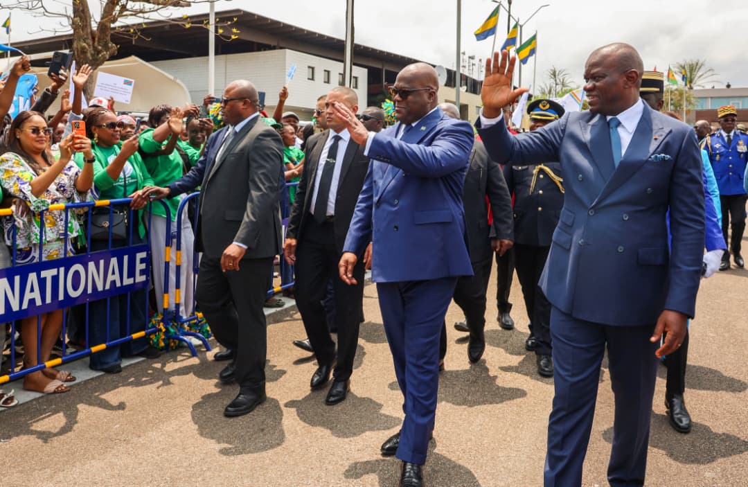 Tshisekedi’s diplomatic visit to Gabon strengthens bilateral ties
