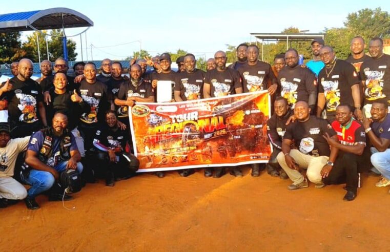 Burkina Faso’s motards complete epic 3,000 km regional tour with road safety mission