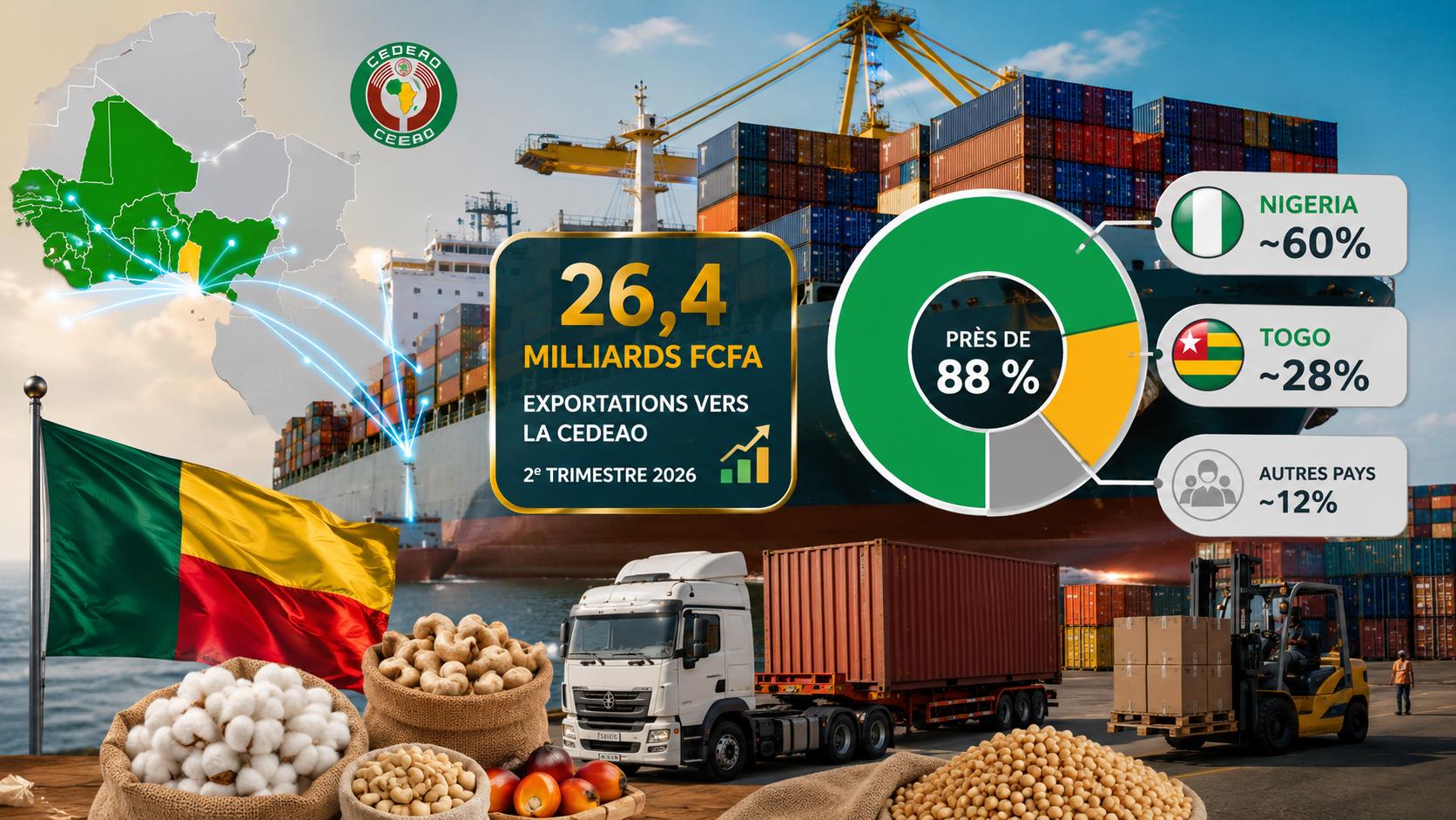 Benin’s regional trade surge: a testament to economic transformation since 2016