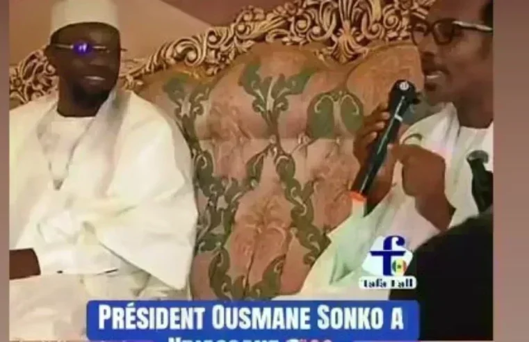 Ndiassane: Serigne Khalifa Kounta’s proud support for Ousmane Sonko