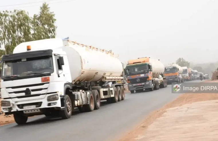 Massive fuel tanker convoy reaches Bamako amid tight security