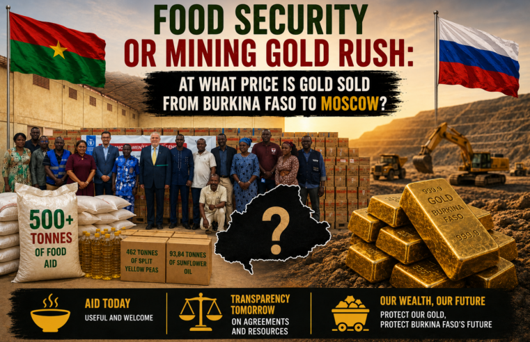 Burkina Faso’s alliances: food aid and the true cost of gold