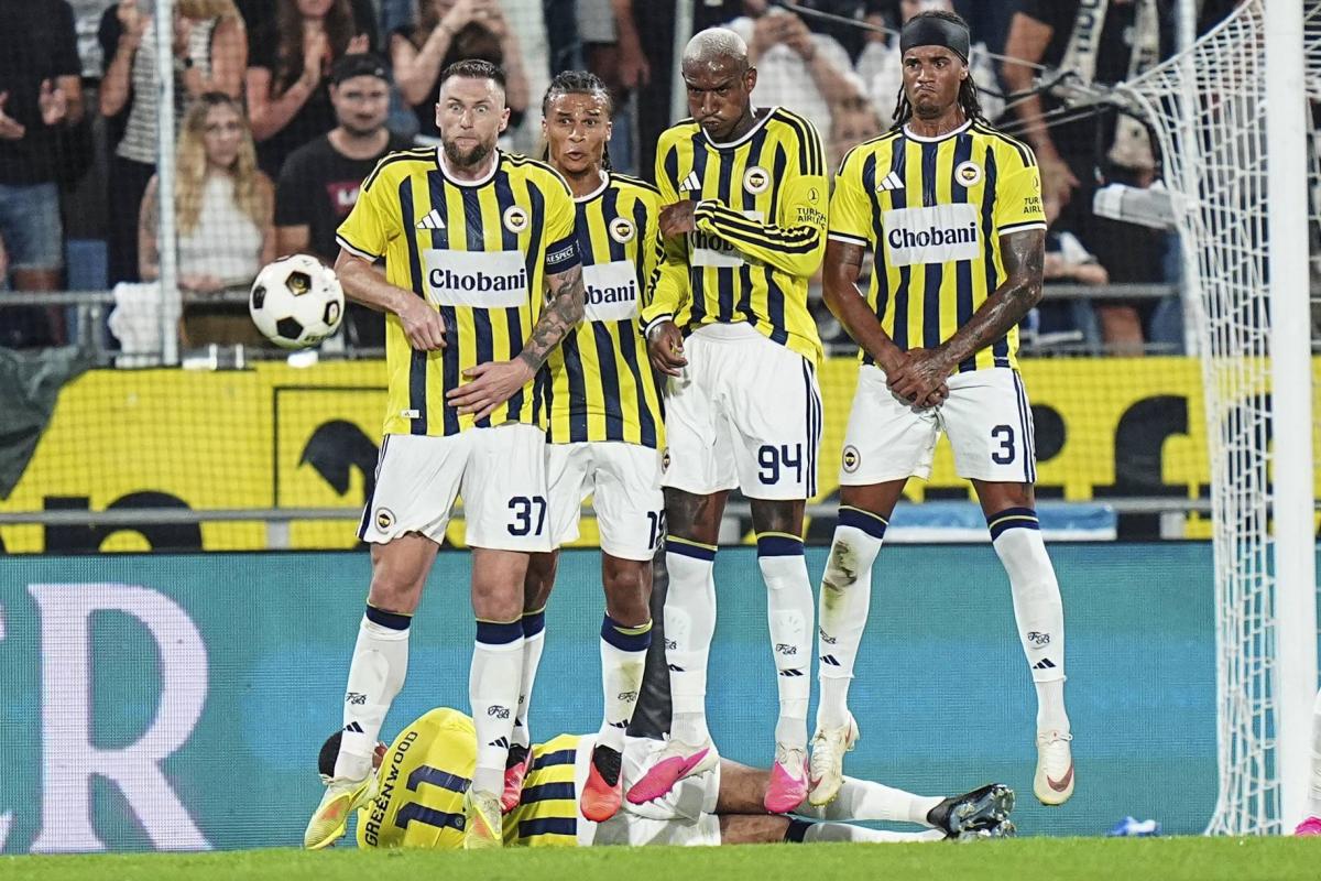 Fenerbahçe stumbles in season opener ahead of champions league clash with olympique lyonnais