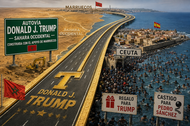 Morocco’s dual strategy: trump highway and ceuta crisis over western Sahara