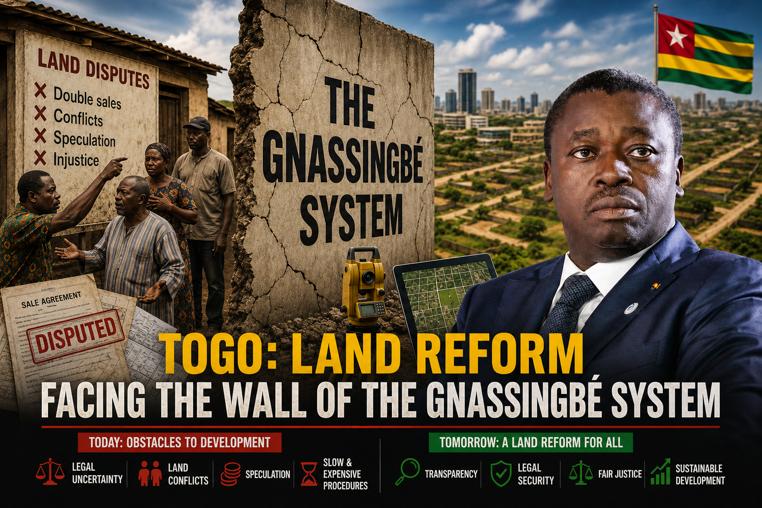 Togo’s land reform challenges: navigating systemic obstacles