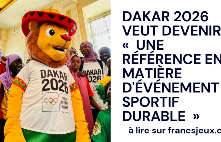 Dakar 2026 youth olympics: pioneering a plastic-free and sustainable future