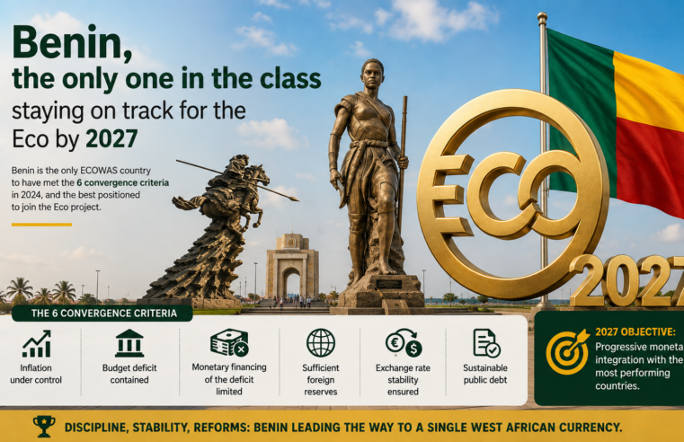 Benin leads west african monetary integration with eco readiness