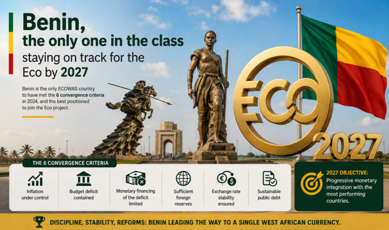 Benin leads west african monetary integration with eco readiness