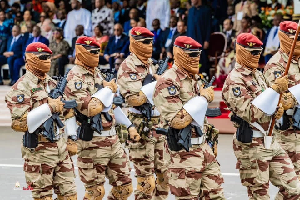 Guinean special forces parade in Abidjan sparks admiration