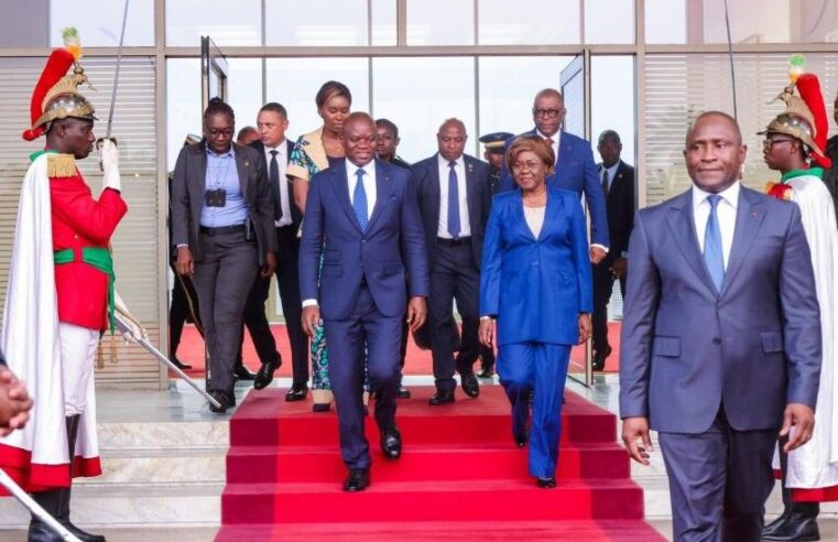 Gabon’s president in Abidjan: forging new economic ties in West Africa