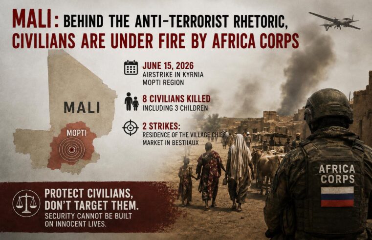 Mali: civilian casualties raise concerns over africa corps operations