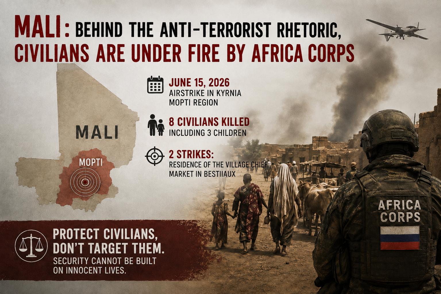 Mali: civilian casualties raise concerns over africa corps operations