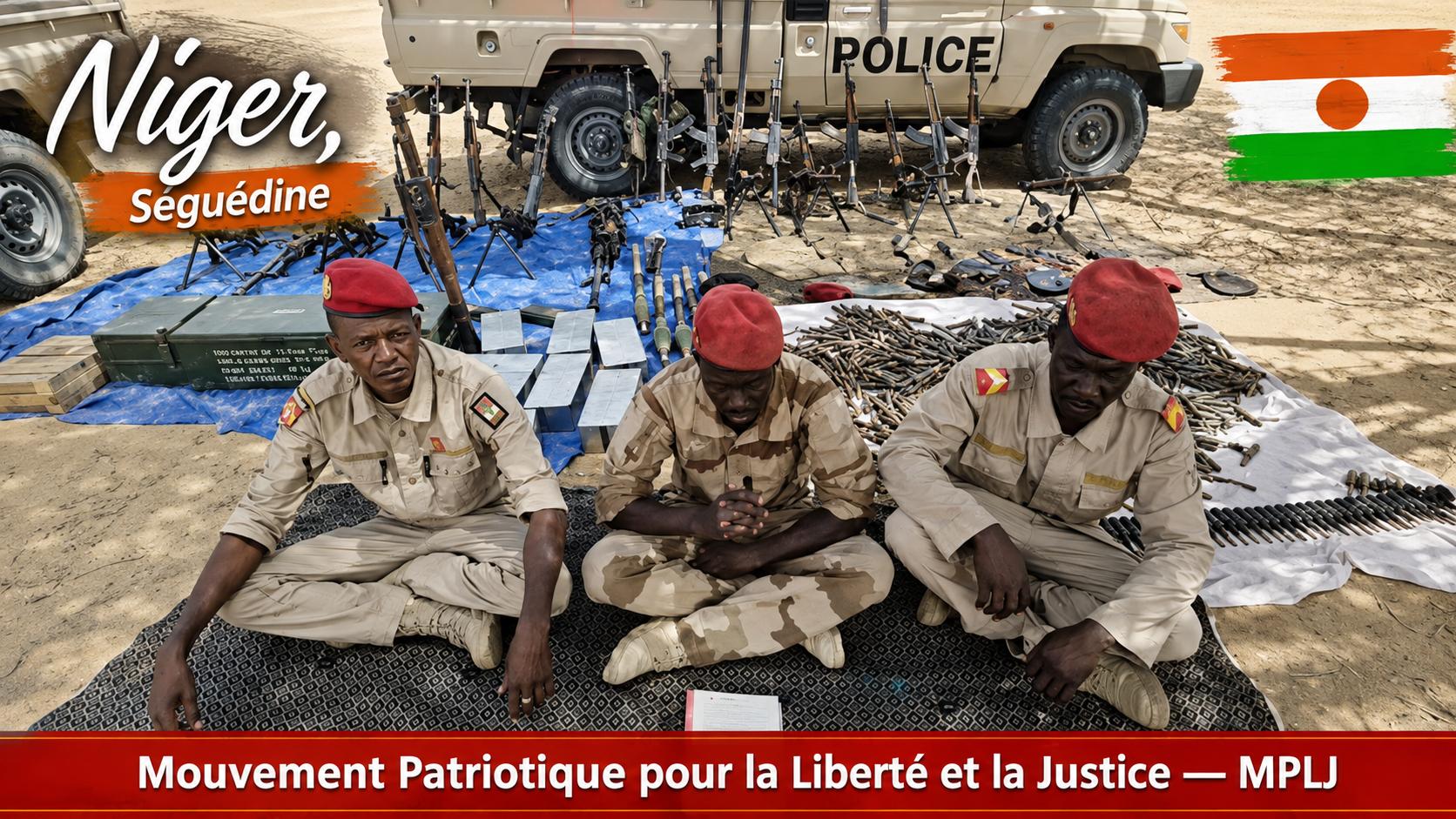 Niger: rebel group MPLJ releases video of captured soldiers from séguédine
