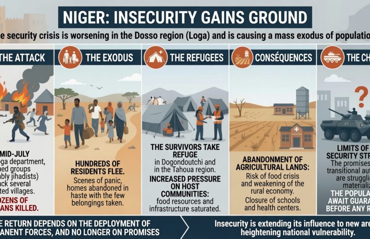 Niger’s security crisis drives displacement in Loga amid growing threats