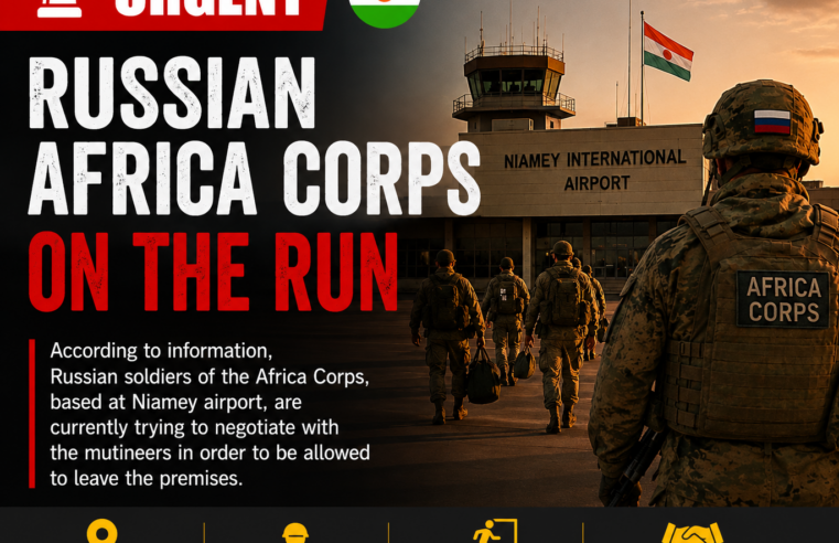 Niamey airport incident: africa corps’ precarious position