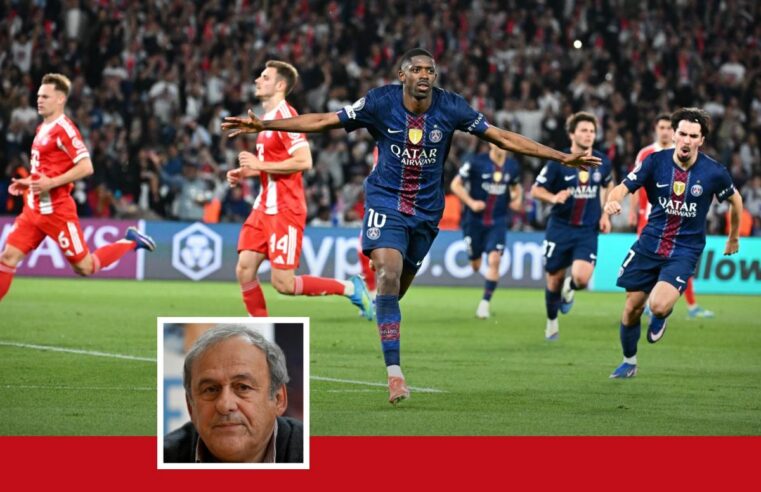 Platini questions the legendary psg-bayern clash in champions league