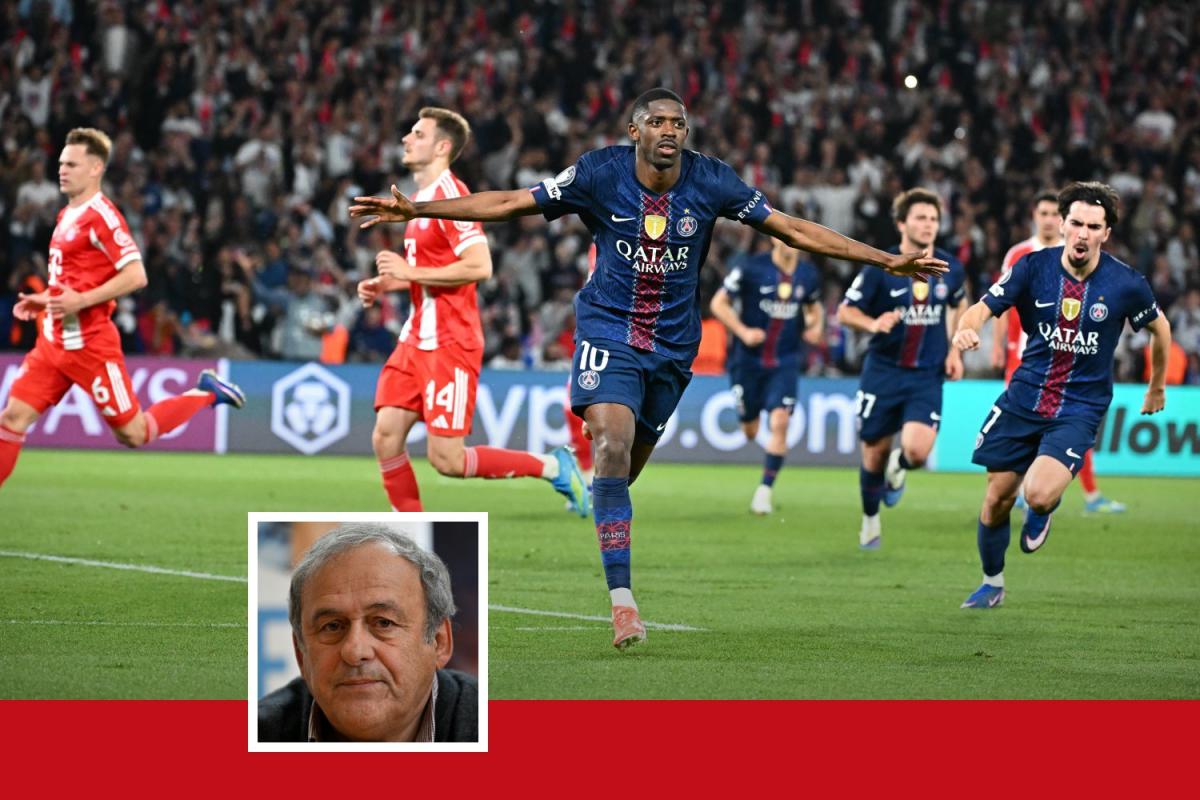 Platini questions the legendary psg-bayern clash in champions league