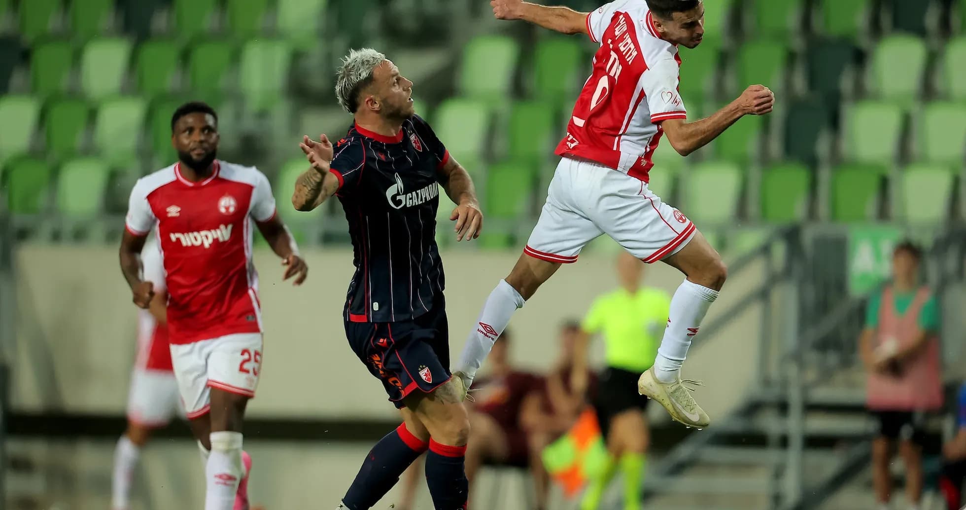 Fk Crvena Zvezda hosts Hapoel Beer Sheva in crucial champions league return leg