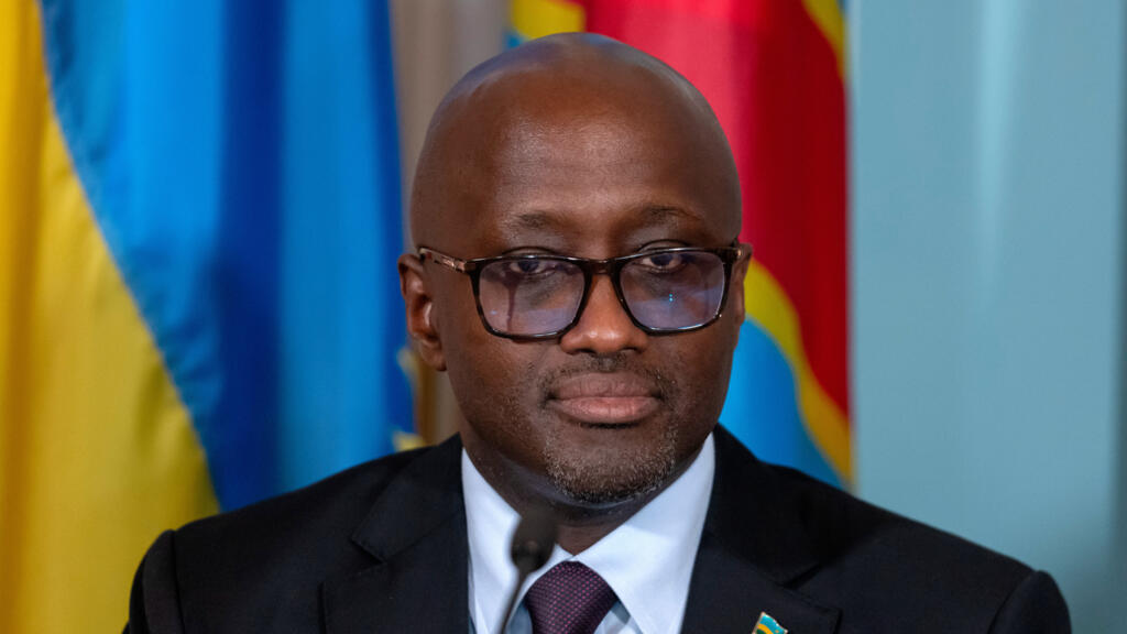 Rwandan Foreign Minister Olivier Nduhungirehe at a peace signing ceremony between Rwanda and the Democratic Republic of Congo [illustrative image].