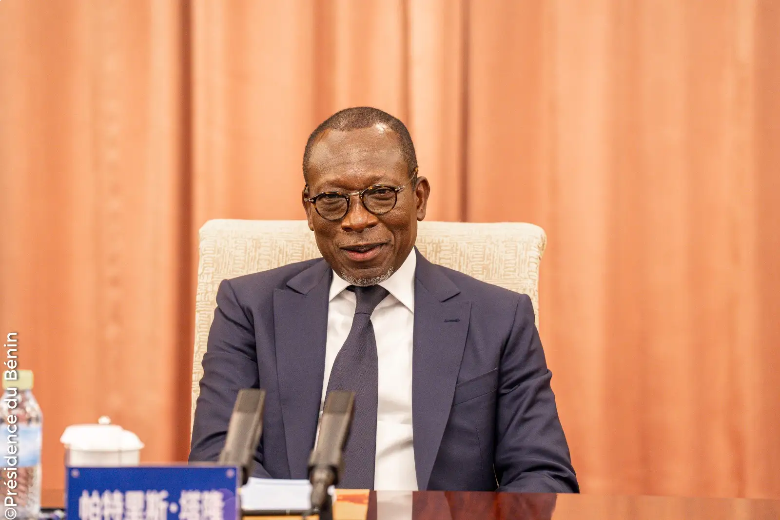 Bénin president Patrice Talon